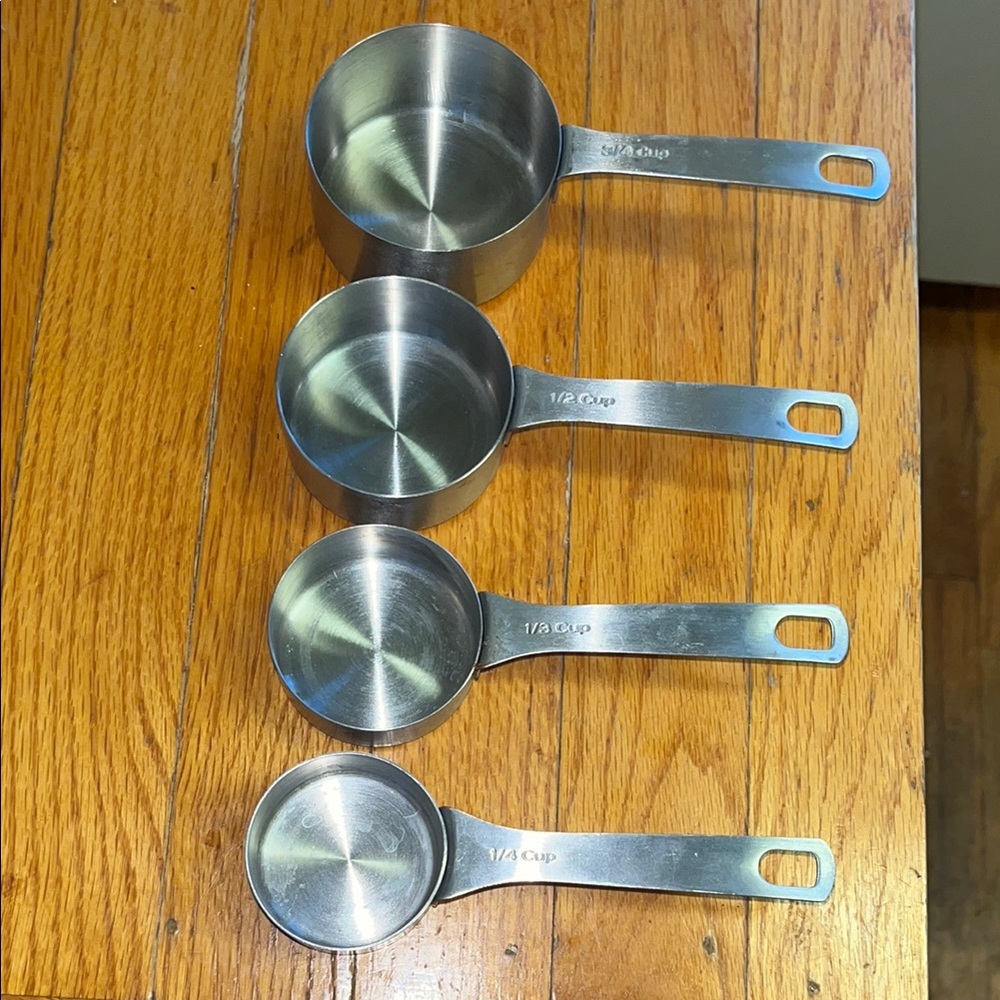 Food Network Stainless Steel Measuring Cup Set